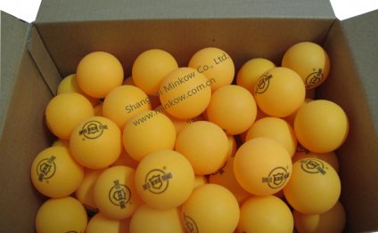 Schild merk 40mm pingpong bal(