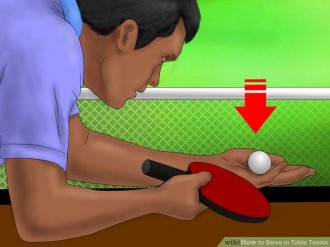 Image titled Serve in Table Tennis Step 1