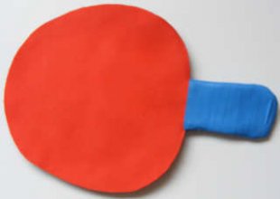 Make A Ping Pong Bat craft