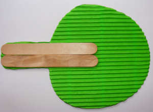 make a ping pong bat step 1