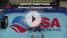 2013 US Table Tennis National Championships - Table 1