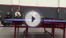 Adam Bobrow vs Eric at Glendale California table tennis