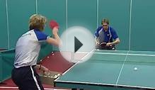 Backhand Block Topspin Feed Multi-ball - Table Tennis Coaching