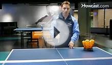 Do a Table Tennis Forehand Drop Shot | Ping Pong