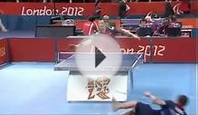 Insane Table Tennis Shot At 2012 Paralympics