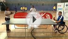 OLYMPICS vs PARALYMPICS; Rd 1 of 4: table tennis