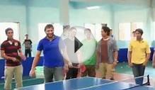 RARE VIDEO Afridi Amazed Table tennis Players of KARACHI