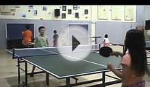 Summer Camp Table Tennis training for beginners .mpg