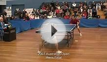 Table Tennis - 2007 Australian Open Mens Final Highlights