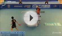 Table tennis 2014 Philippines Open SAMBE Kohei vs JIMENEZ