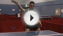 Table Tennis Backhand Topspin