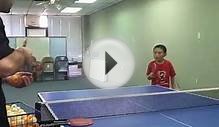 Table Tennis Beginner Multiball Session