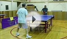 Table Tennis Club Match Play Final