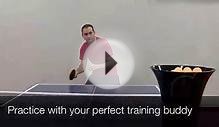 Table tennis robot, JOOLA USA iPong Training Robot