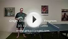 Table Tennis - Serving Training - The Final Solution
