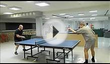 table tennis Training with 3 beginners