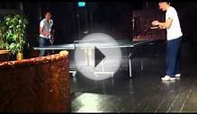 Van Persie Plays Table Tennis With Reece Mavro